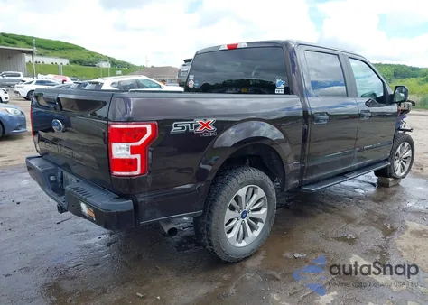 2018 Ford F-150 Xl из США, поврежденный, VIN 1FTEW1E55JFE21905
